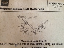 Peka anbau anweisung mercedes - anbau,