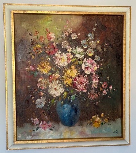 Original blumenbild bunt - blumenbild,
