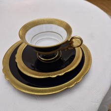 Sammeltasse echt Kobalt