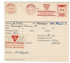 Düsseldorf 1939 Neuss DW