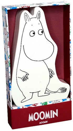 Große holzfigur mumin - große,