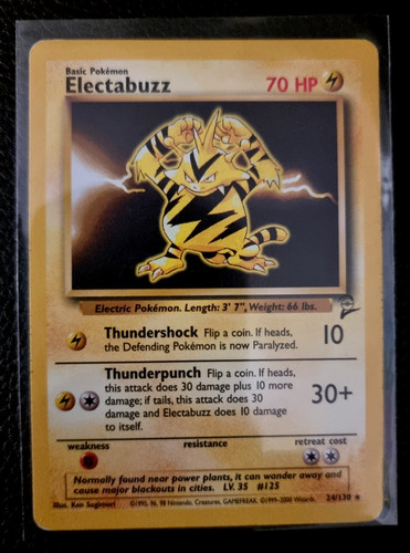 Pokémon tcg electabuzz - pokémon, |