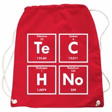 Rucksack Tasche Beutel Techno musik house elektro dance clubs party dj disco 