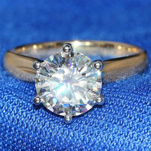 Rund diamant solitär - diamant,
