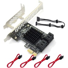 PCIe-SATA-Karte mit 4 Ports