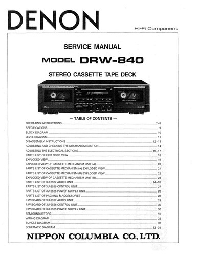 Service manual anleitung - service, manual-anleitung