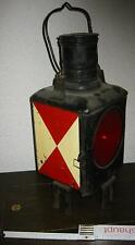 ORIGINALE    ALTE   EISENBAHNLAMPE   ZUGLAMPE