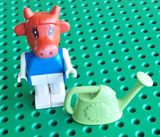 Lego Kuh Clara Fab4a Gießkanne 4325 grün fabuland Figur Minifigur Zubehör 3707