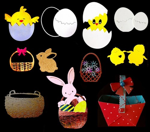 Ostern küken ei - "ostern", küken,