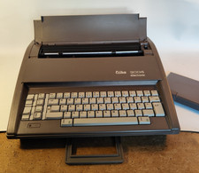 Erika 3004 electronic elektr. Schreibmaschine Reiseschreibmaschine funktioniert