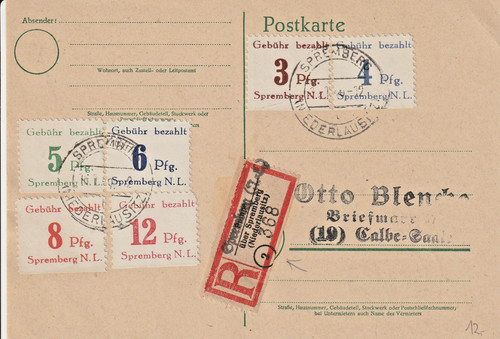 Spremberg einschreiben - spremberg, +