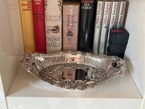 Jugendstil silberschale korb - silberschale, /