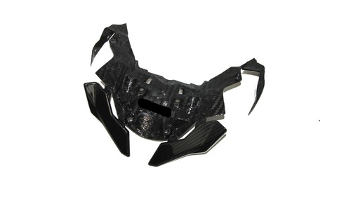 Carbon maske front passend - mh,