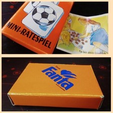 Fanta Mini Ratespiel Quartett - vollständig mit Anleitung - sehr guter Zustand