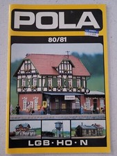 POLA 1980 1981 80/81 Katalog LGB Gartenbahn TOP erhalten
