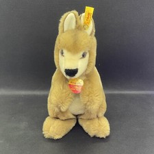 Steiff 062728 KANGO Baby Känguru 1991 - 2001 (4941) - Plüschtier Kuscheltier ✔️