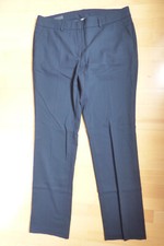 Damen Anzughose Hosenanzug Hose Struktur elegant Business marineblau Größe 38