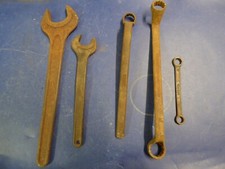 Maulschlüssel + Ringschlüssel Vintage Oldtimer 1970er Jahre