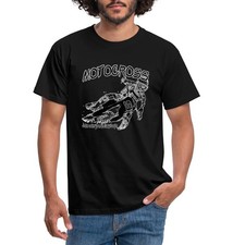 Motocross MX Motocrossfahrer Motorrad Männer T-Shirt