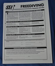 SSI Training Record Freediving