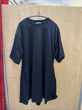 Cos Baumwollkleid Schwarz Gr