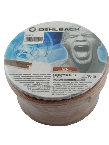 Oehlbach 101 speaker wire - oehlbach,