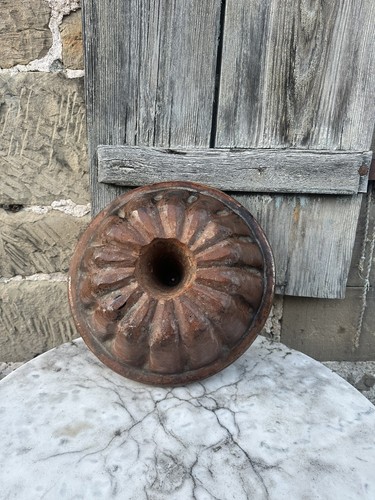 Große antike gugelhupf form - gugelhupf,