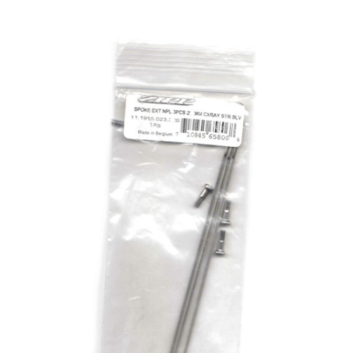 Zipp silber 198mm straight - x,