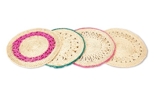 Nadeco tischset aus - nadeco, maisstroh