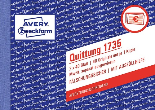 Avery zweckform 1735 - avery,