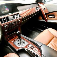 Cockpit Dekor für BMW 5er E60 Bj.ab Bj.2003 - 2009 in Wurzelholz Design 17 tlg.