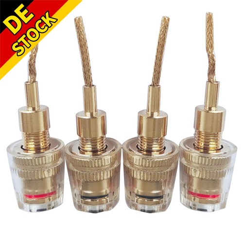 4mm hifi kabel - kabel, adapter