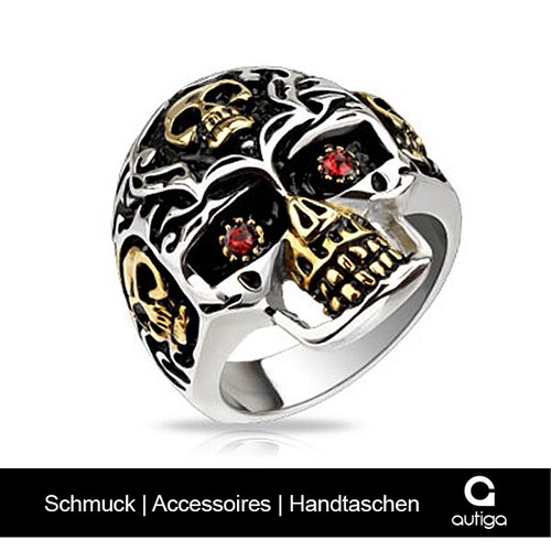 Totenkopf ring herren - totenkopf,