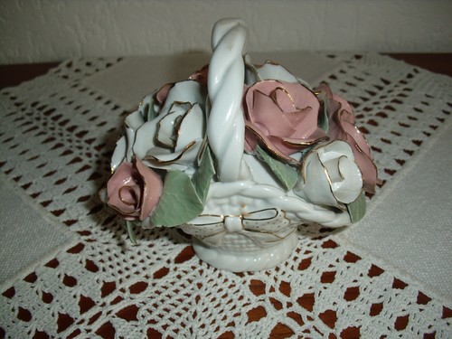Porzellan korb blumenkorb - korb,