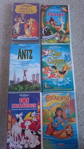 Kinder vhs videokassetten - kinder,