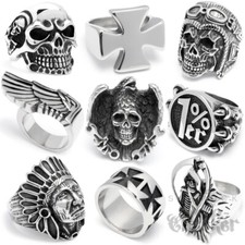 Bikerringe Motorradfahrer