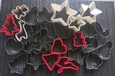  25 Stück Keksausstecher Plätzchenformen für Weihnachten Backen/Basteln mit Kids