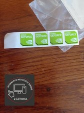 2x NVIDIA GEFORCE Aufkleber