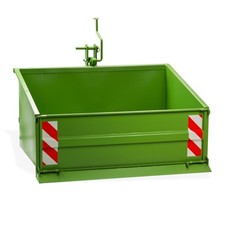 Heckcontainer Heck-Mulde Kipp Erntegerät 120cm 1200S mechanisch 800kg Kat 1+2 