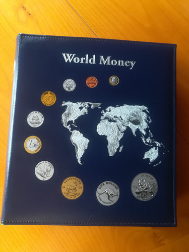 Lindner ringbinder world money - lindner,