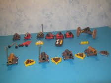Playmobil 11 x Kanonen + Stopfer + Munition Garde Soldaten Piraten Western ACW