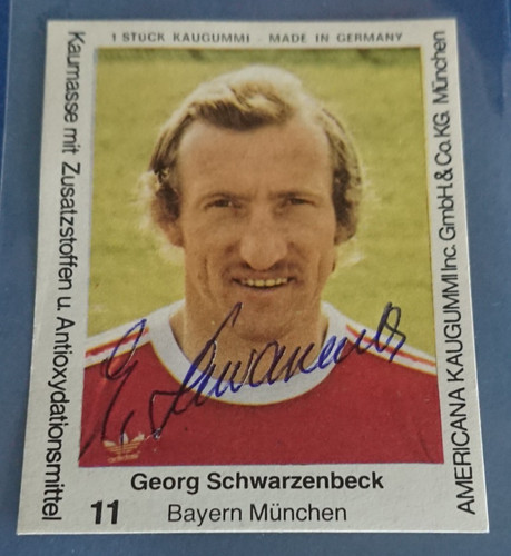 Georg schwarzenbeck signiert - georg,
