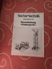 fischertechnik  Bauanleitung