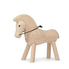 KAY BOJESEN (ROSENDAHL) Holz-Pferd - Buche - H 14 cm - NEU