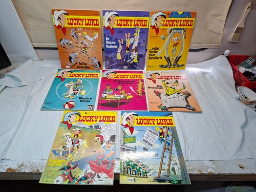 Lucky luke comic - 8x, comic-bände