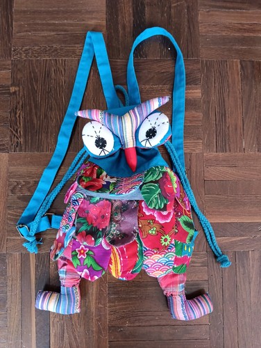 Eulen stoff rucksack - stoff,