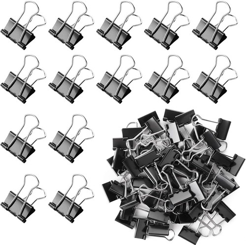 Stück schwarze binderclips - stück,
