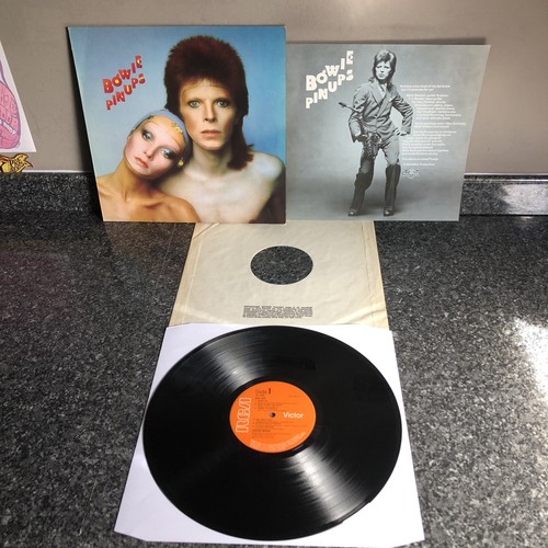 Vinyl david bowie album pin - vinyl,
