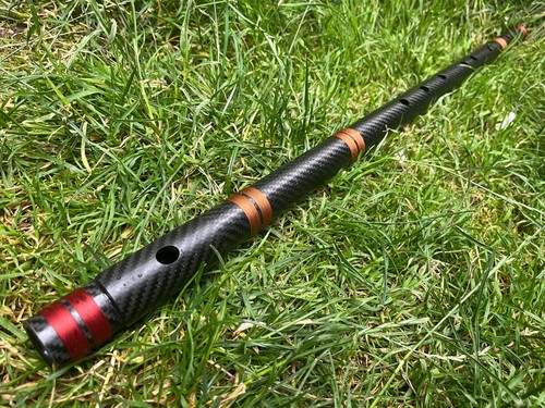 Carbon bansuri low a - bansuri,