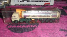 Herpa/Schlüter: MB 1632, Für Flüssigstoffe, Lanfer Transporte Meppen, Chrom Tank